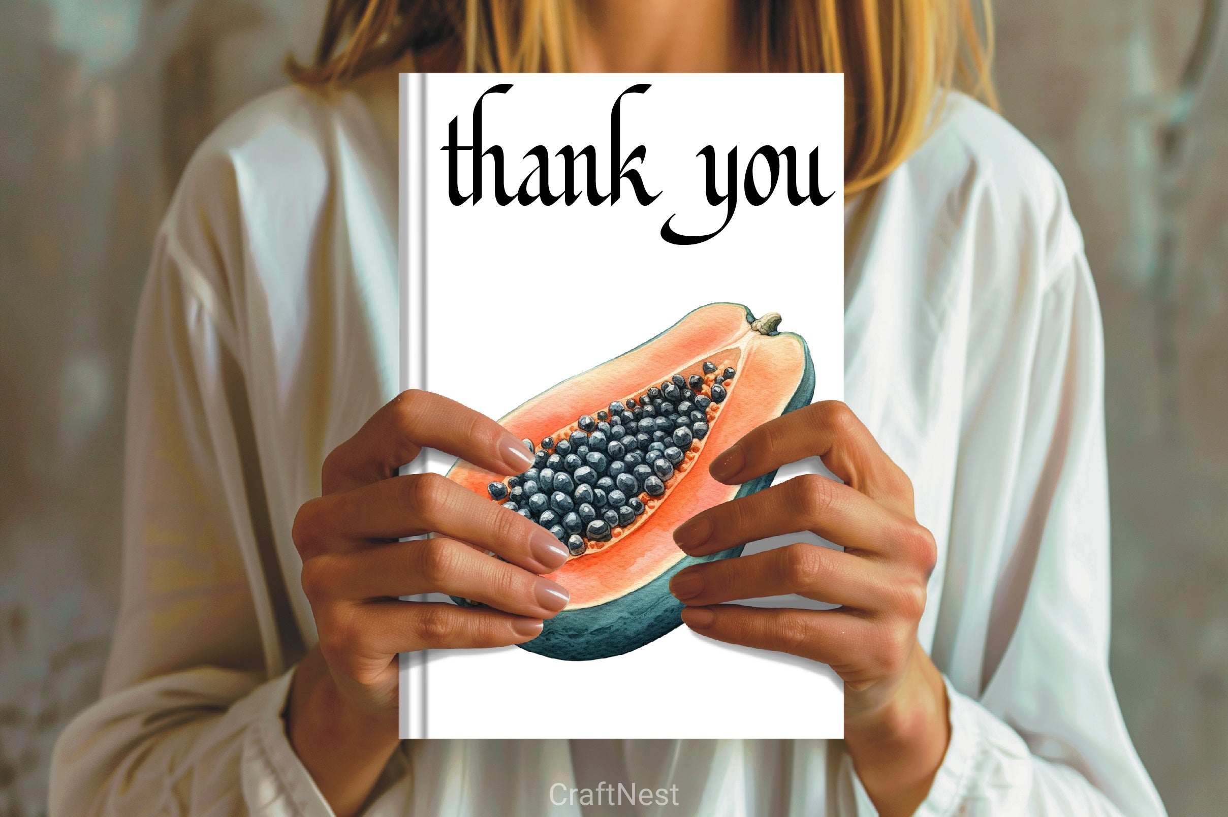 Papaya Fruit Clipart Bundle - CraftNest - Digital Crafting and Art