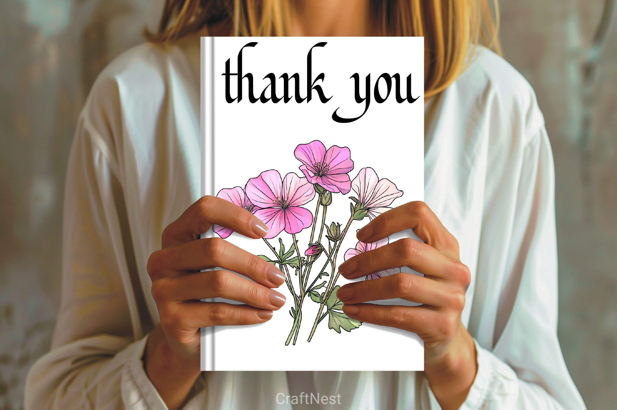 Geranium Flower Clipart Bundle - CraftNest - Digital Crafting and Art