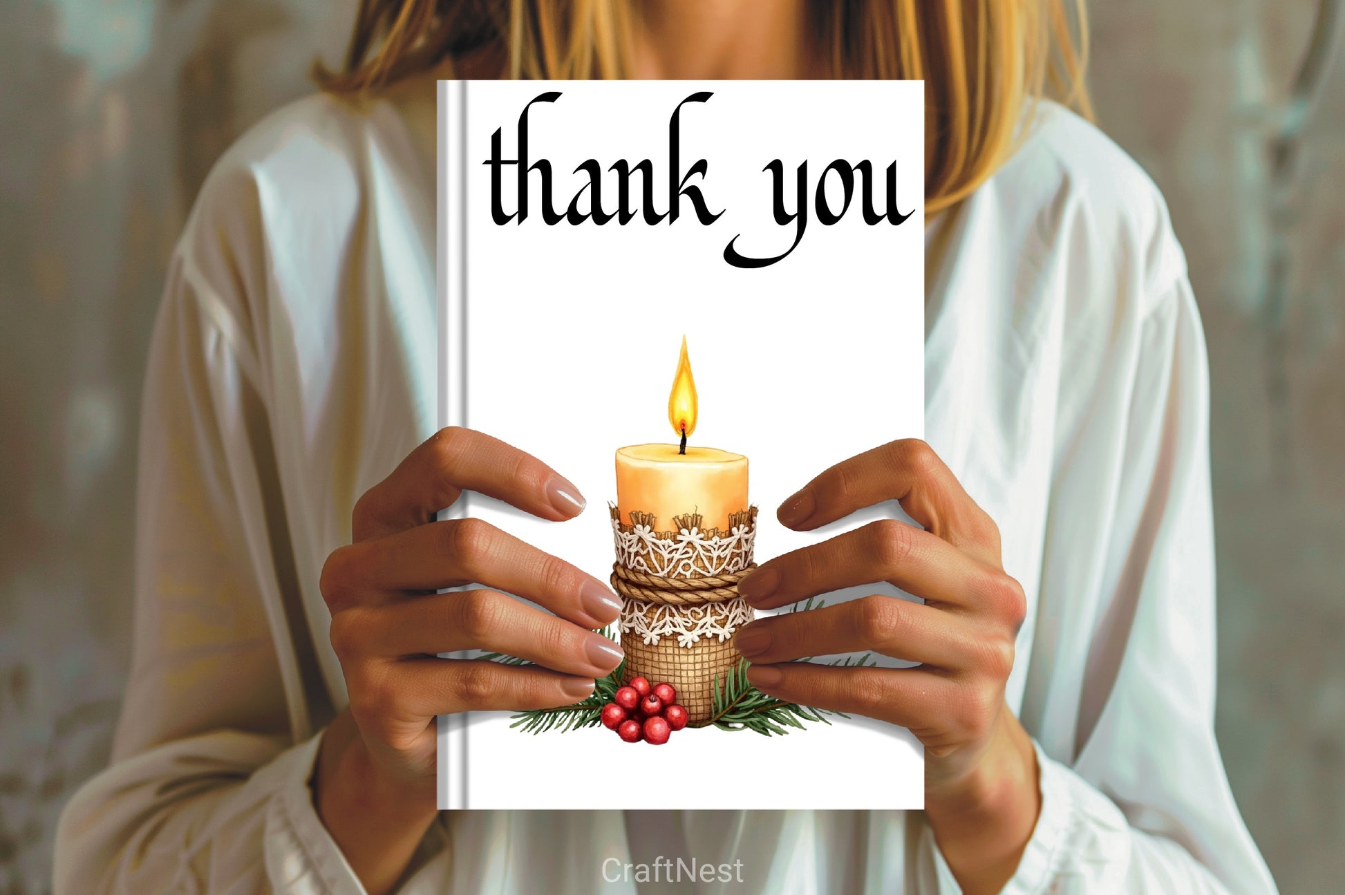 Christmas Candle Clipart Bundle - CraftNest - Digital Crafting and Art