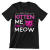 Are You Kitten Me Right Meow T-Shirt