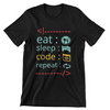 Eat Sleep Code Repeat T-Shirt