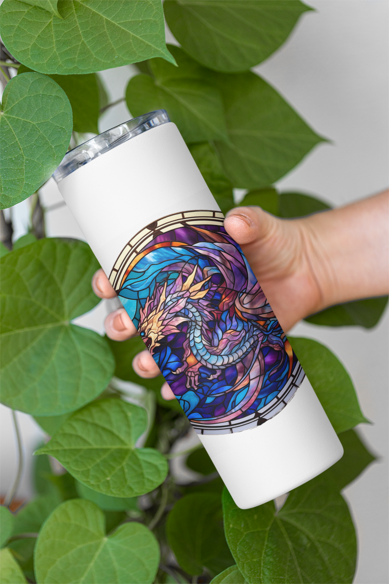 Stained Glass Dragons Clipart - CraftNest