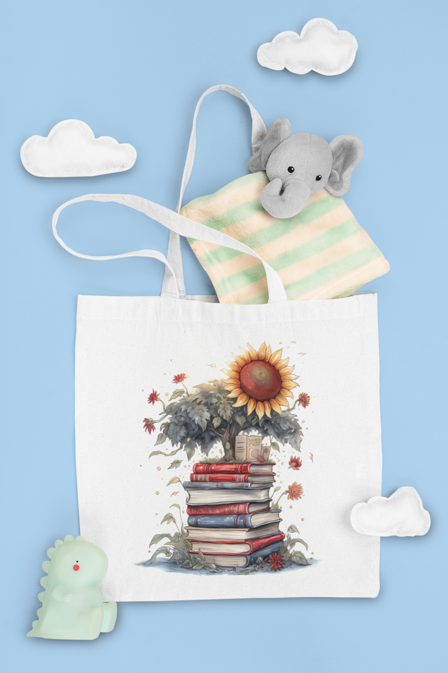 Sunflower Books Clipart - CraftNest