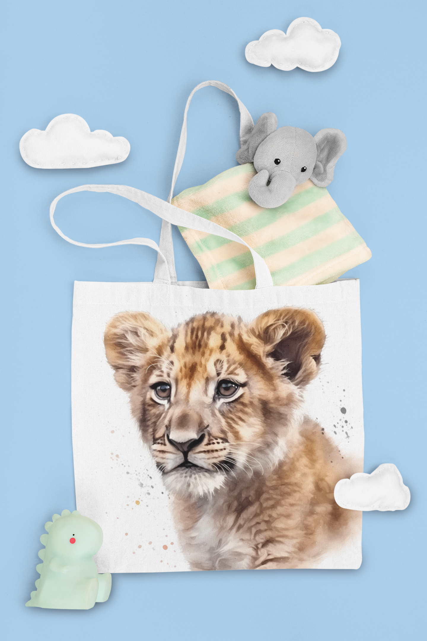 Baby Lion Clipart - CraftNest