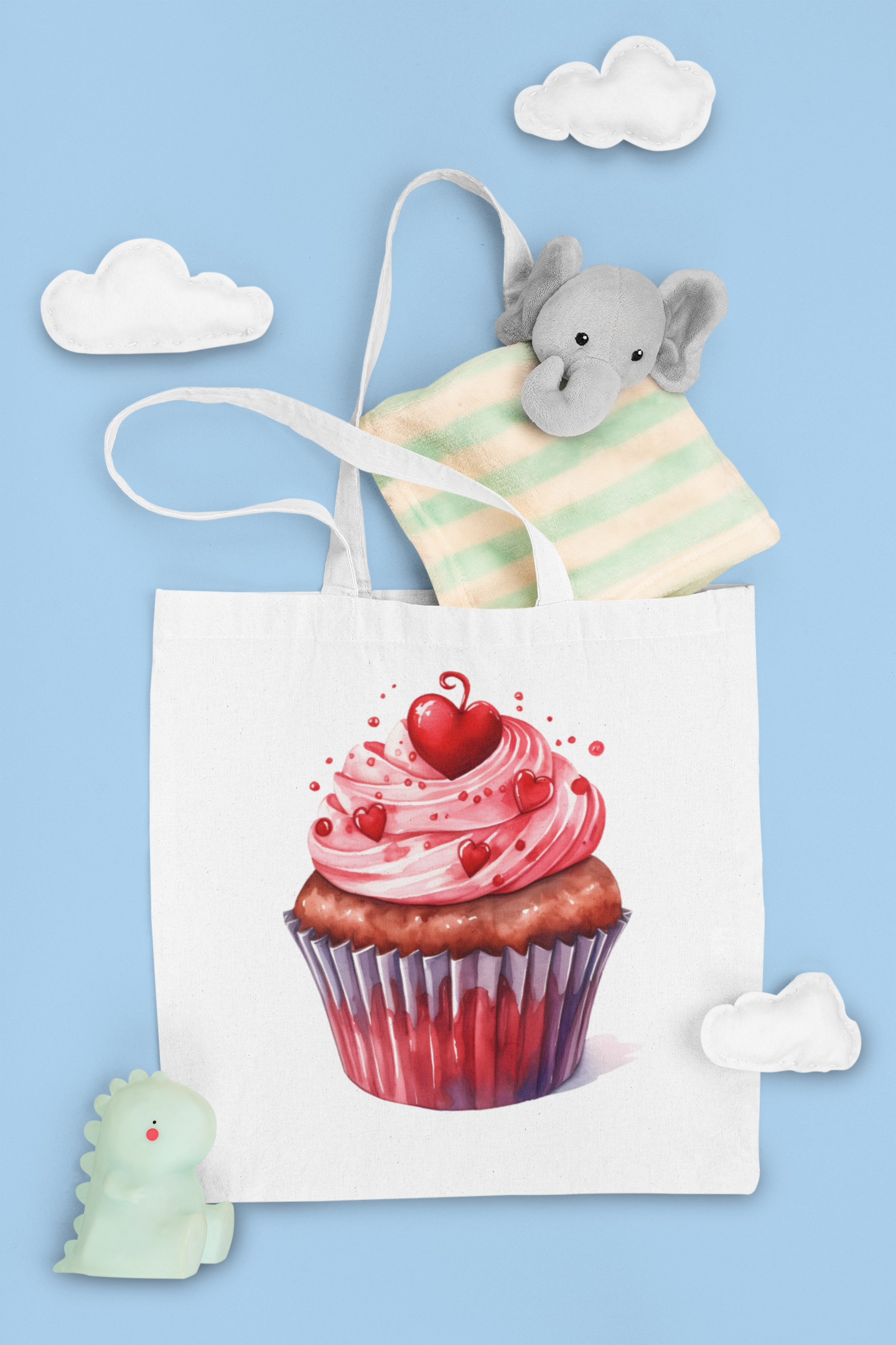 Cherry Cupcakes Clipart - CraftNest