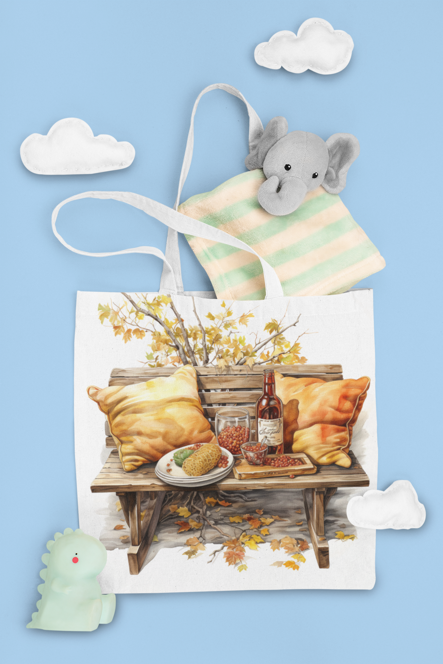 Autumn Picnics Clipart - CraftNest