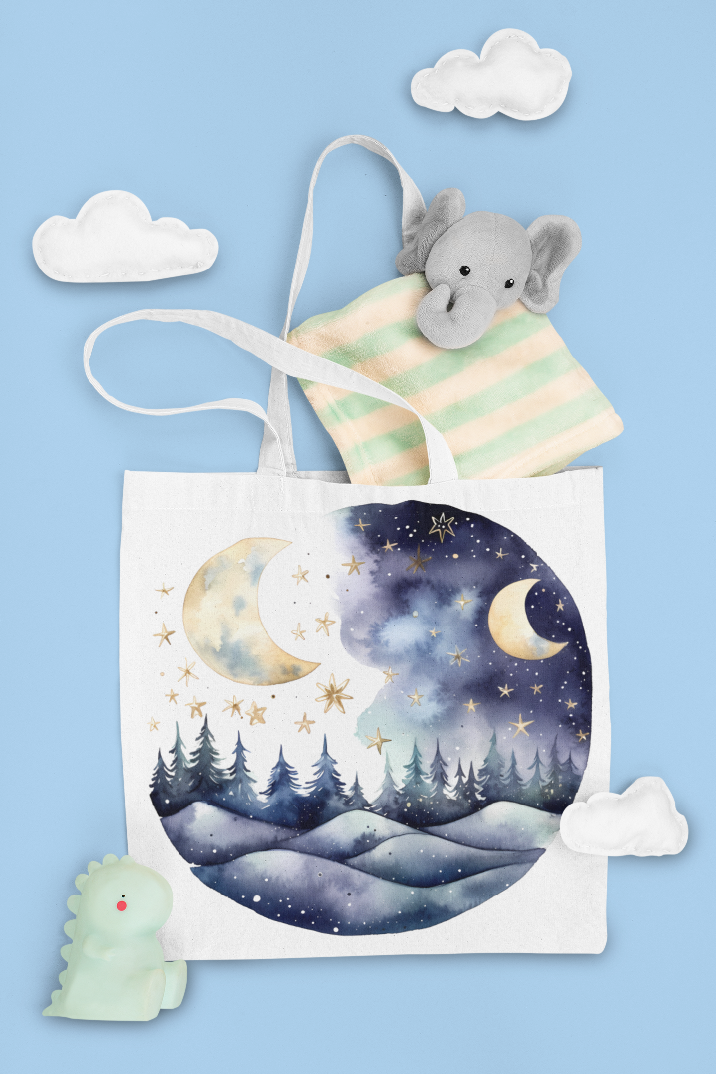 Enchanted Moon Clipart - CraftNest