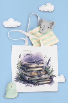 Lavender Books Clipart - CraftNest