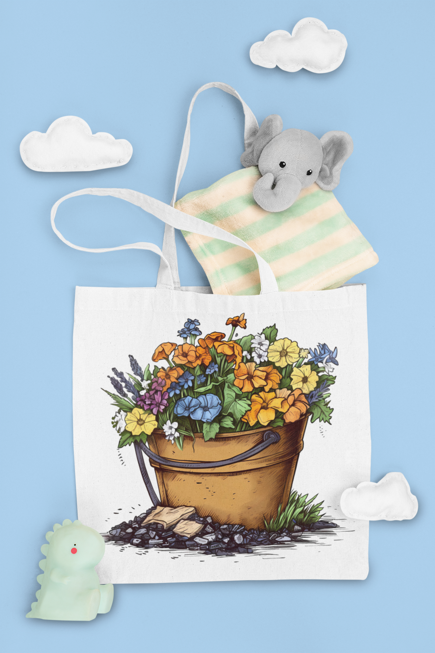 Flower Farming Clipart - CraftNest