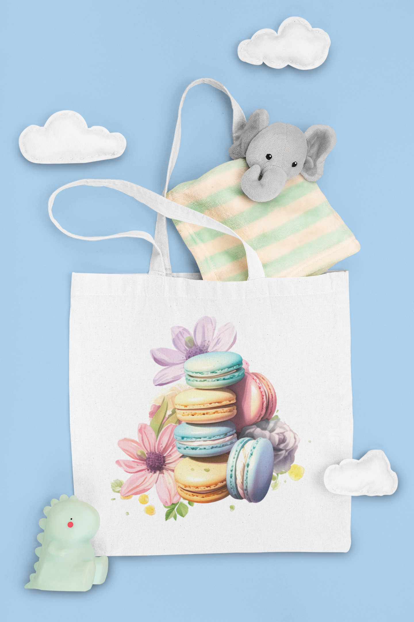 Pastel Art Macarons Clipart - CraftNest