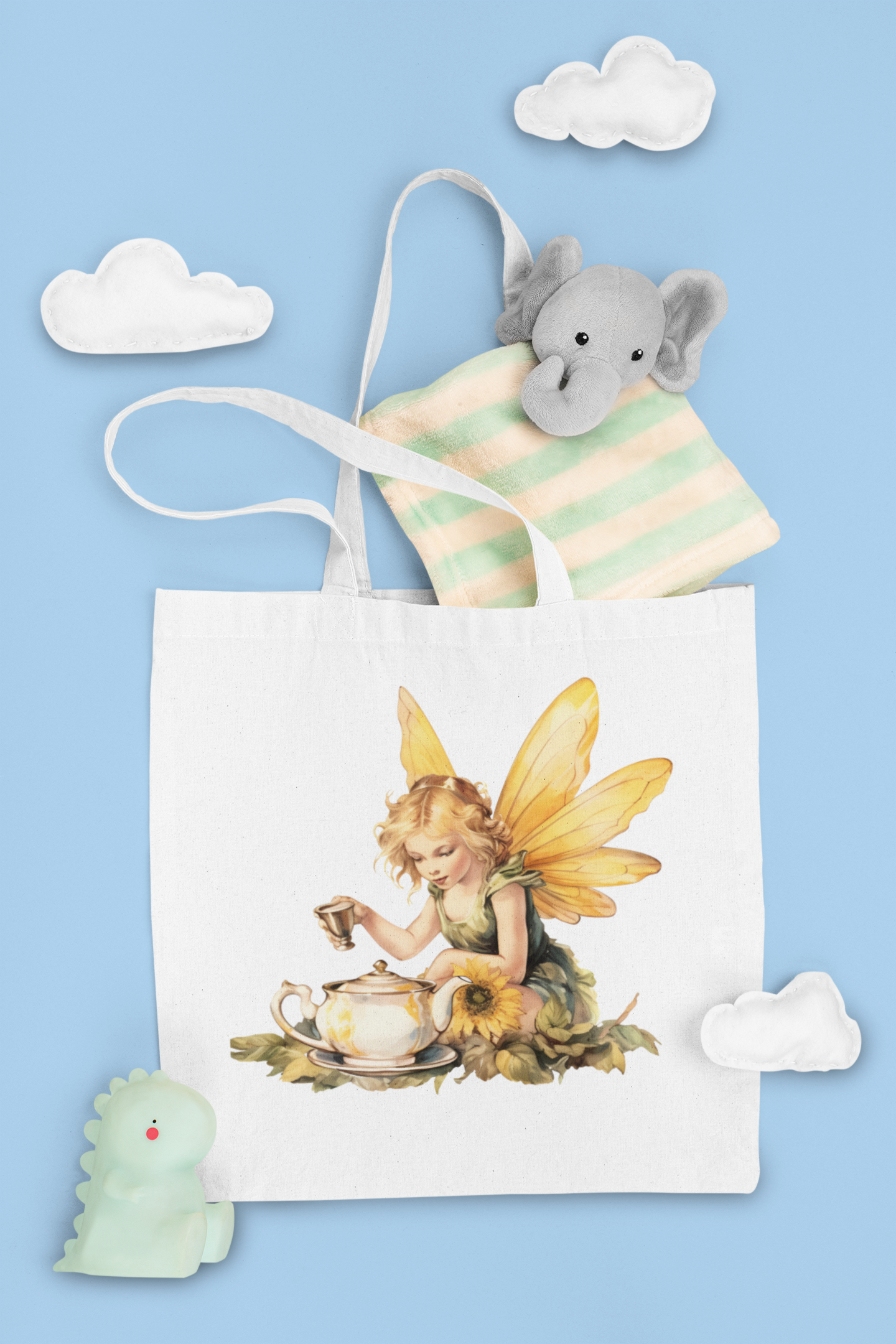 Tea Party Fairies Clipart - CraftNest