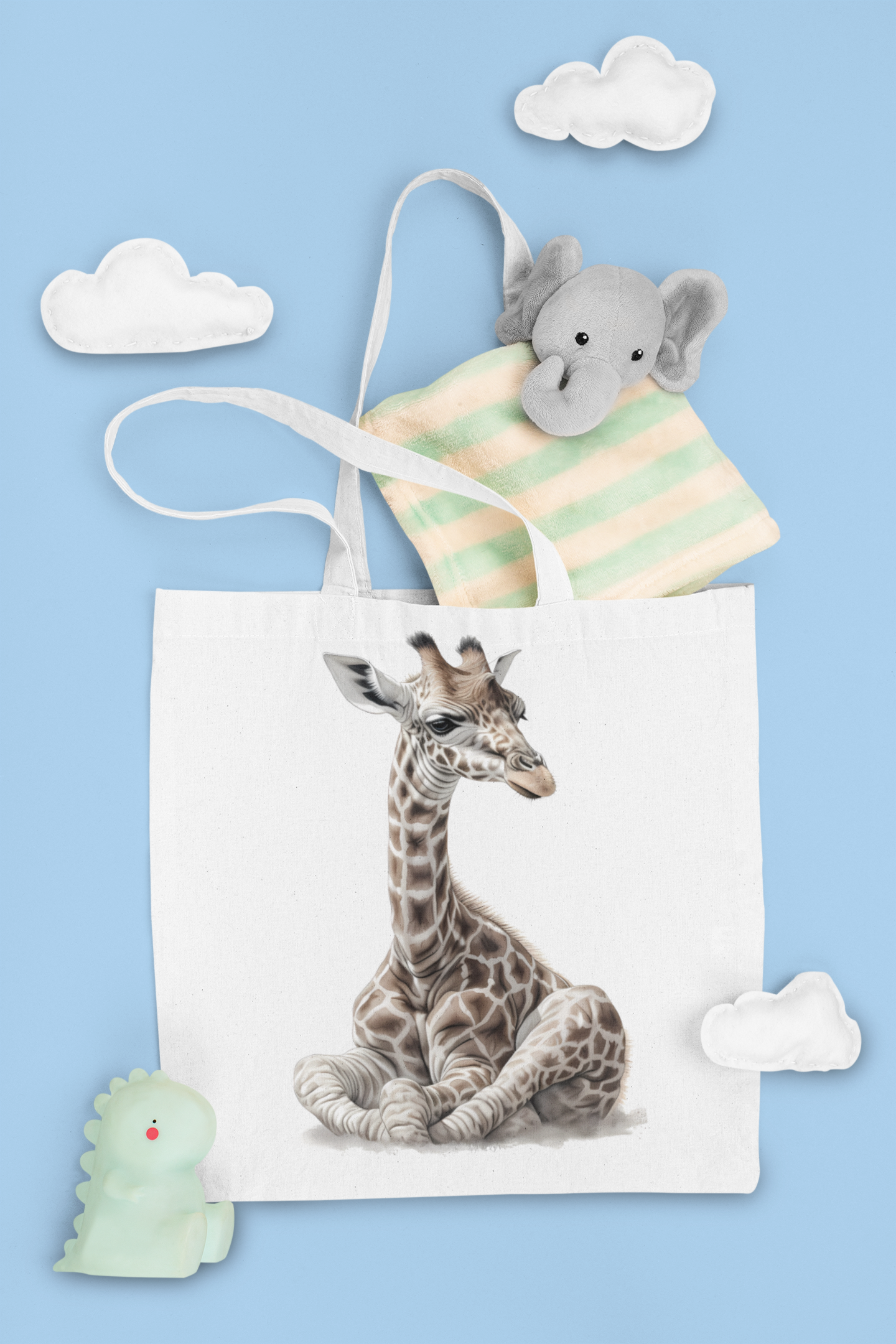 Baby Giraffes Clipart - CraftNest