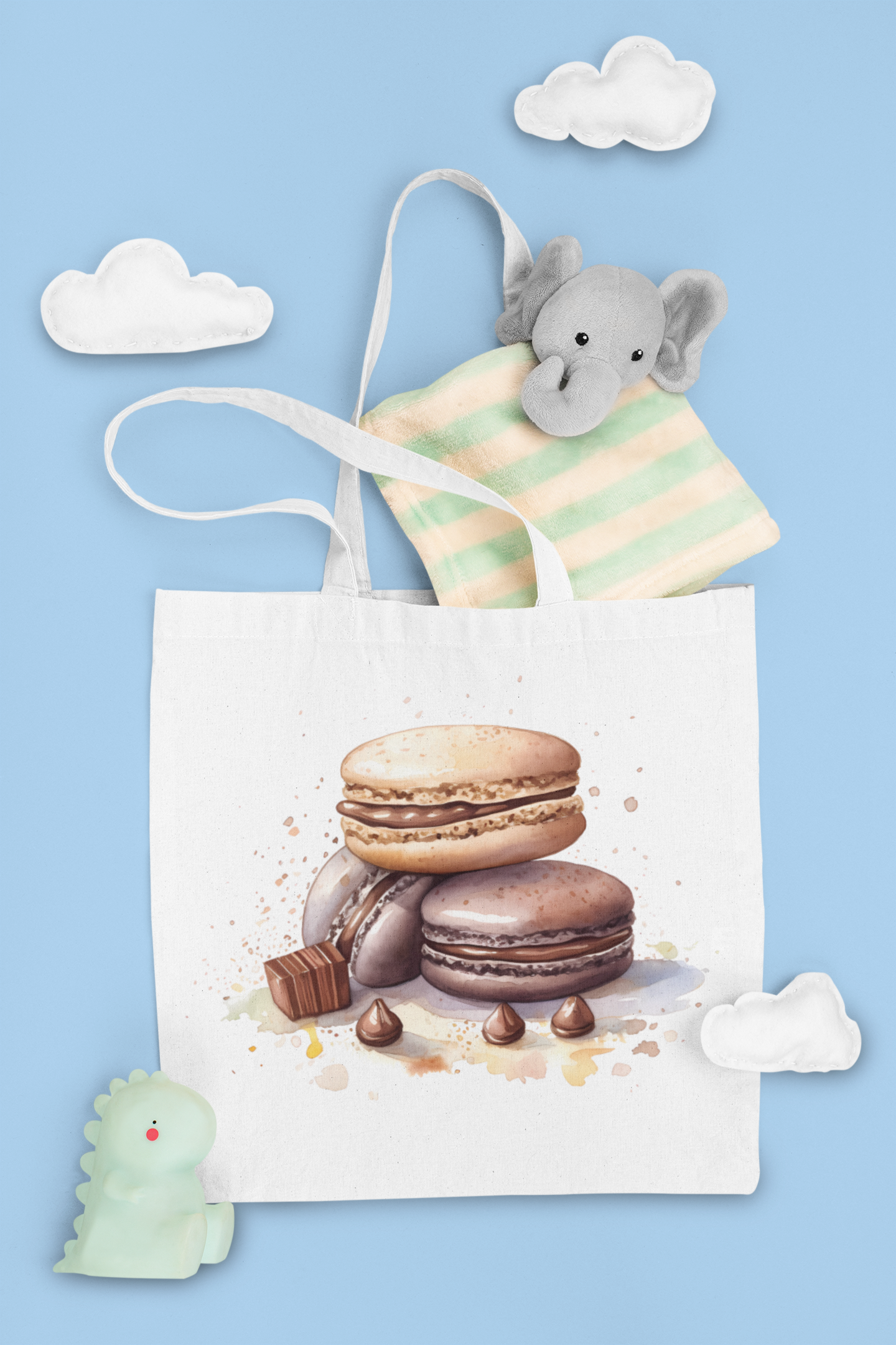 Chocolate Macarons Clipart - CraftNest