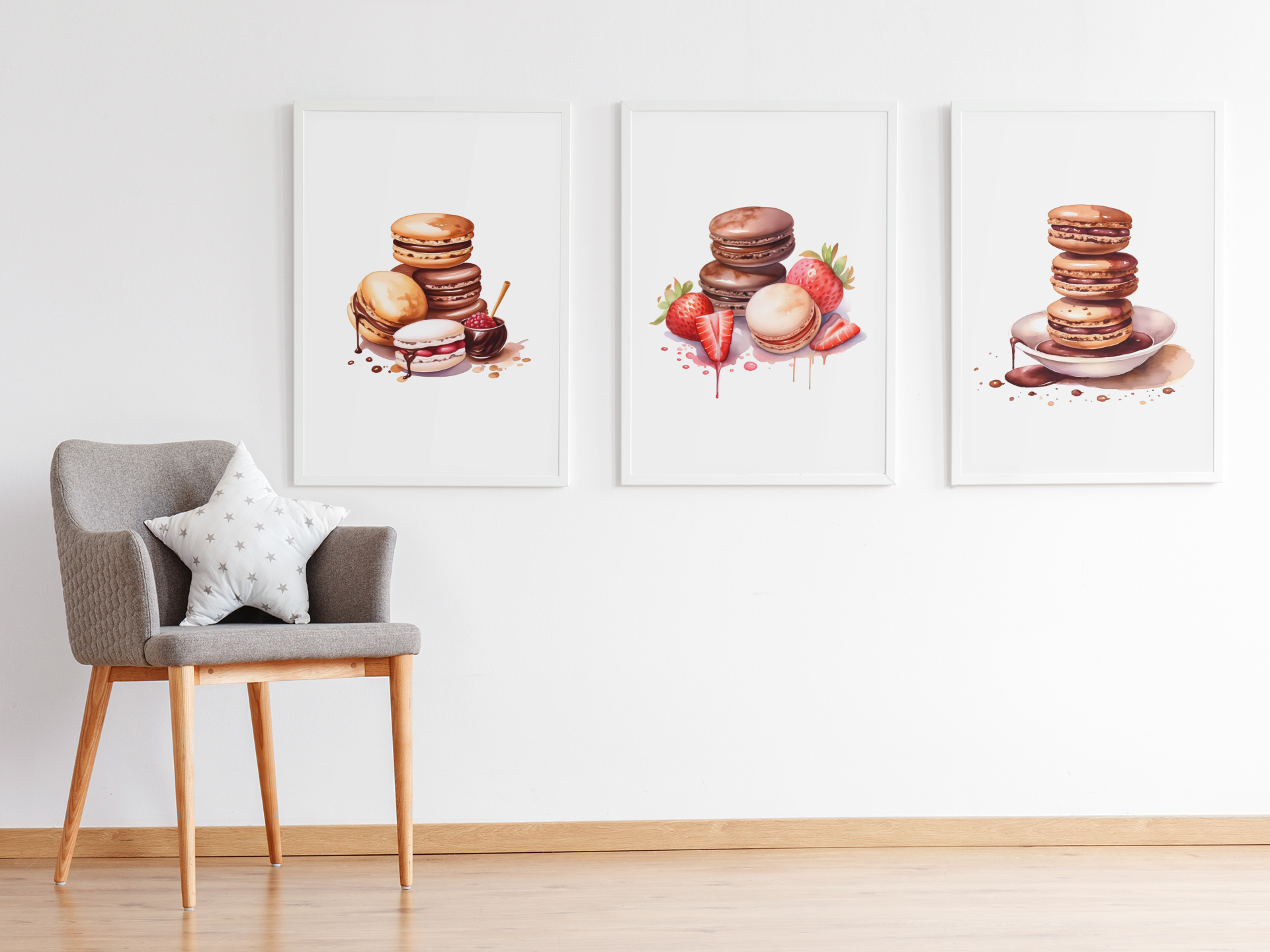 Chocolate Macarons Clipart - CraftNest