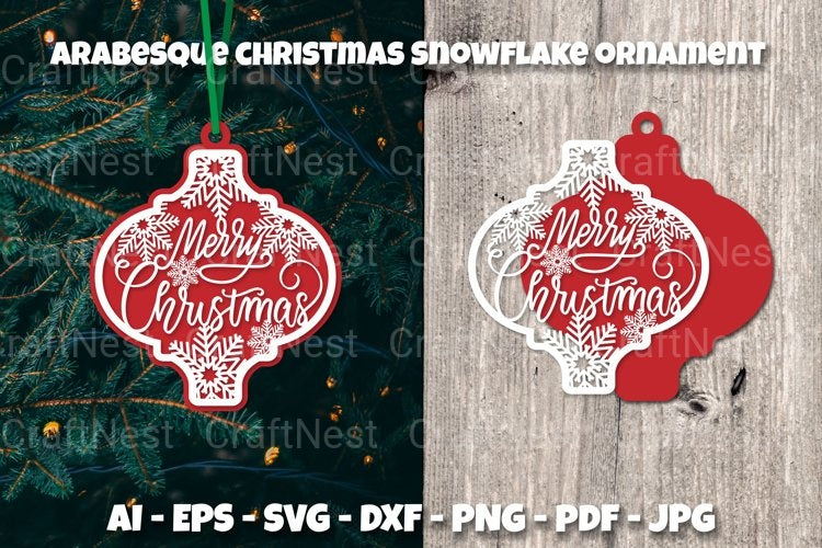 Arabesque Ornament SVG Bundle