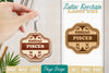 Zodiac Keychain SVG Bundle