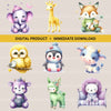 Nursery Animals Clipart Bundle 2