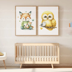 Nursery Animals Clipart Bundle 2 - CraftNest - Digital Crafting and Art