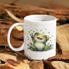 Cute Frog Clipart Bundle - CraftNest - Digital Crafting and Art