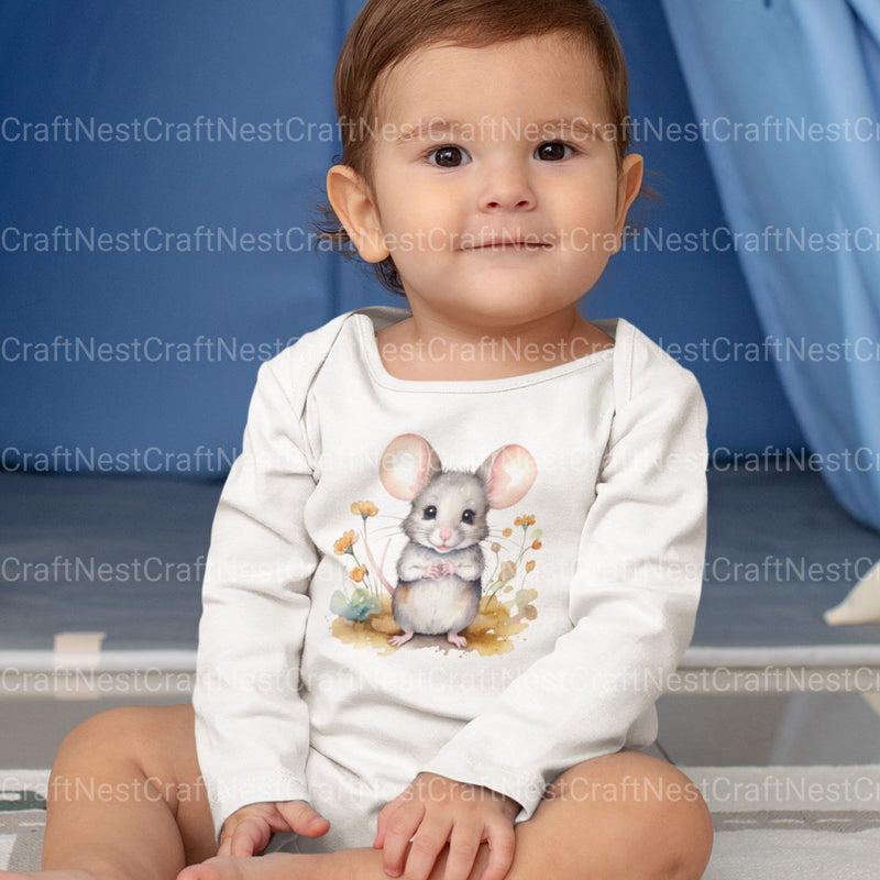 Cute Nursery Animals Clipart Bundle - CraftNest - Digital Crafting and Art