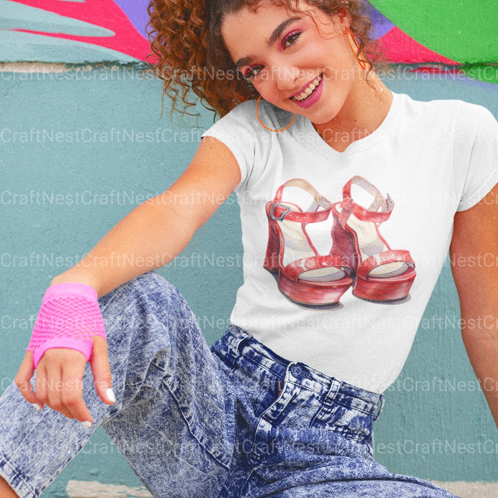 70S Hippie Clipart Bundle - CraftNest - Digital Crafting and Art