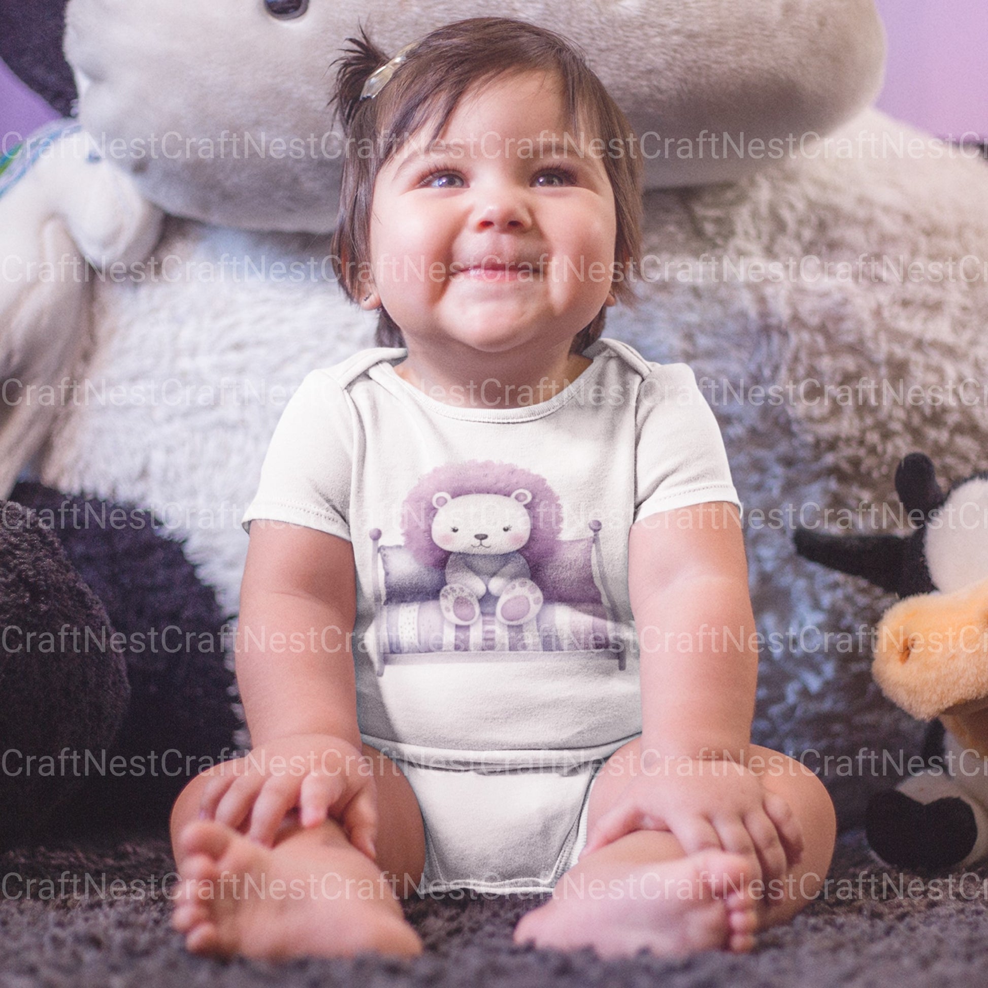 Nursery Animals Clipart Bundle 2 - CraftNest - Digital Crafting and Art