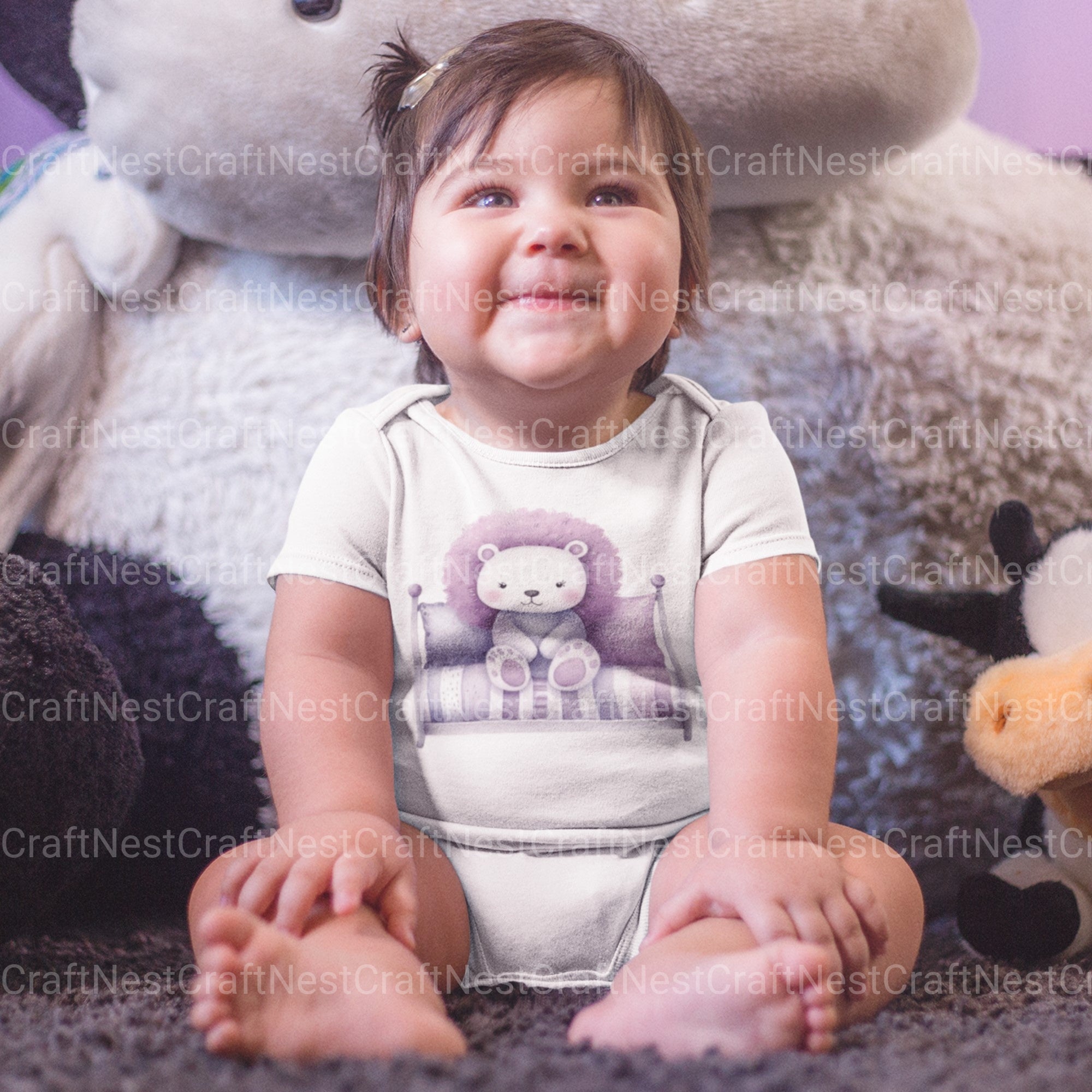 Nursery Animals Clipart Bundle 2 - CraftNest - Digital Crafting and Art