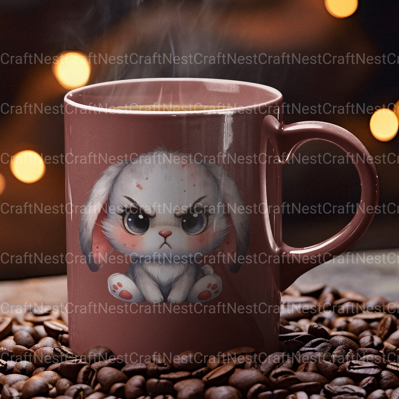 Grumpy Animals 2Clipart Bundle - CraftNest - Digital Crafting and Art