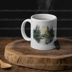 Forest Moon Nature Clipart Bundle - CraftNest - Digital Crafting and Art