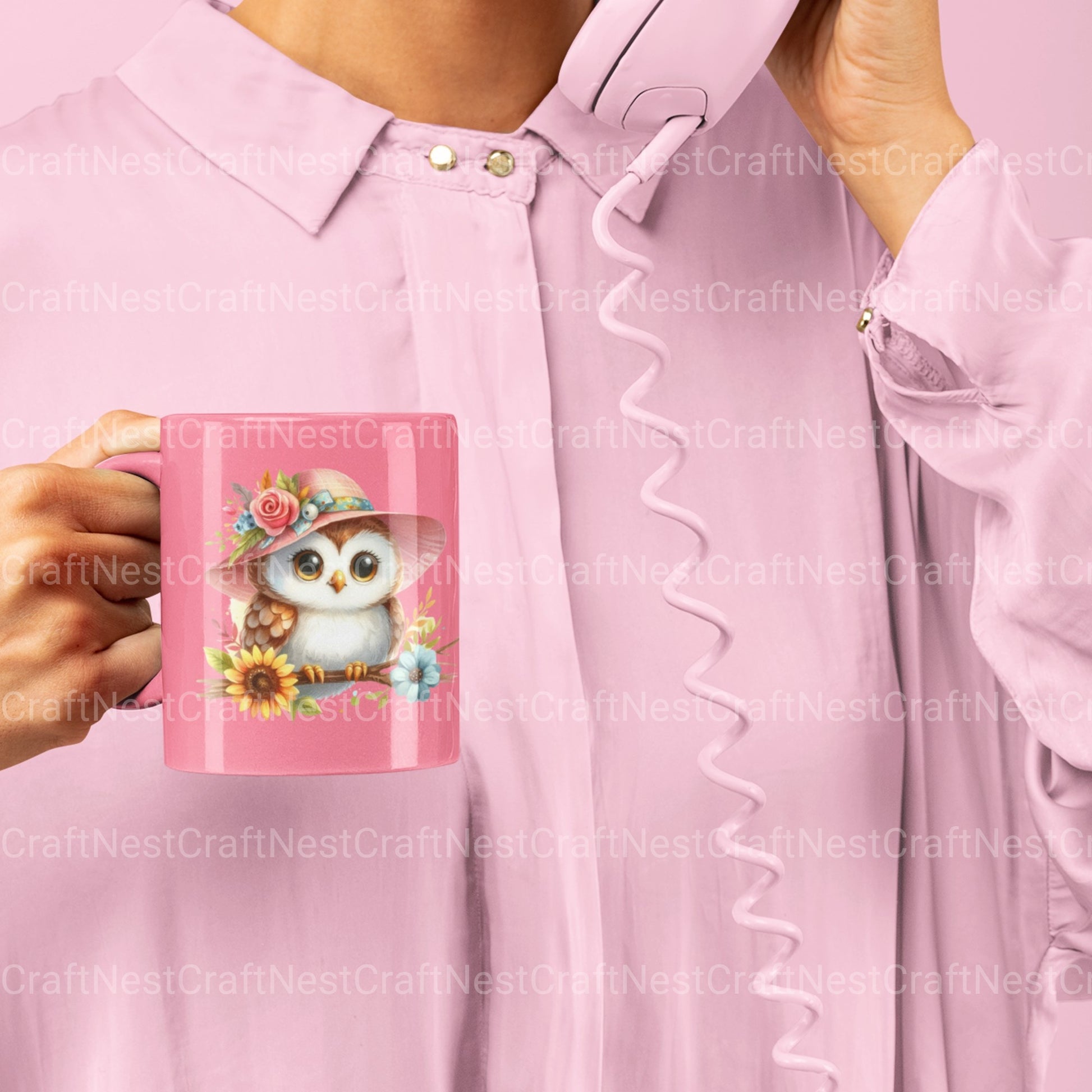 Cute Owls Clipart Bundle - CraftNest - Digital Crafting and Art