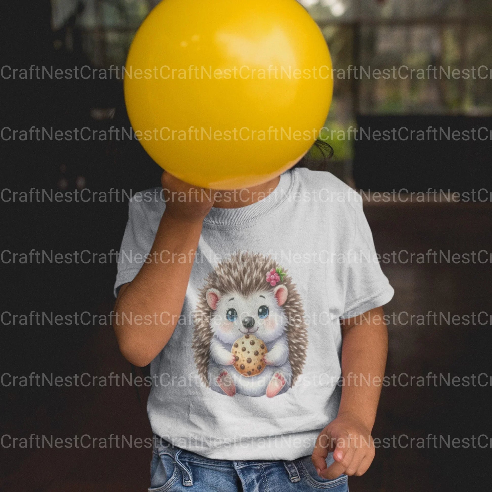 Little Hedgehog Clipart Bundle - CraftNest - Digital Crafting and Art