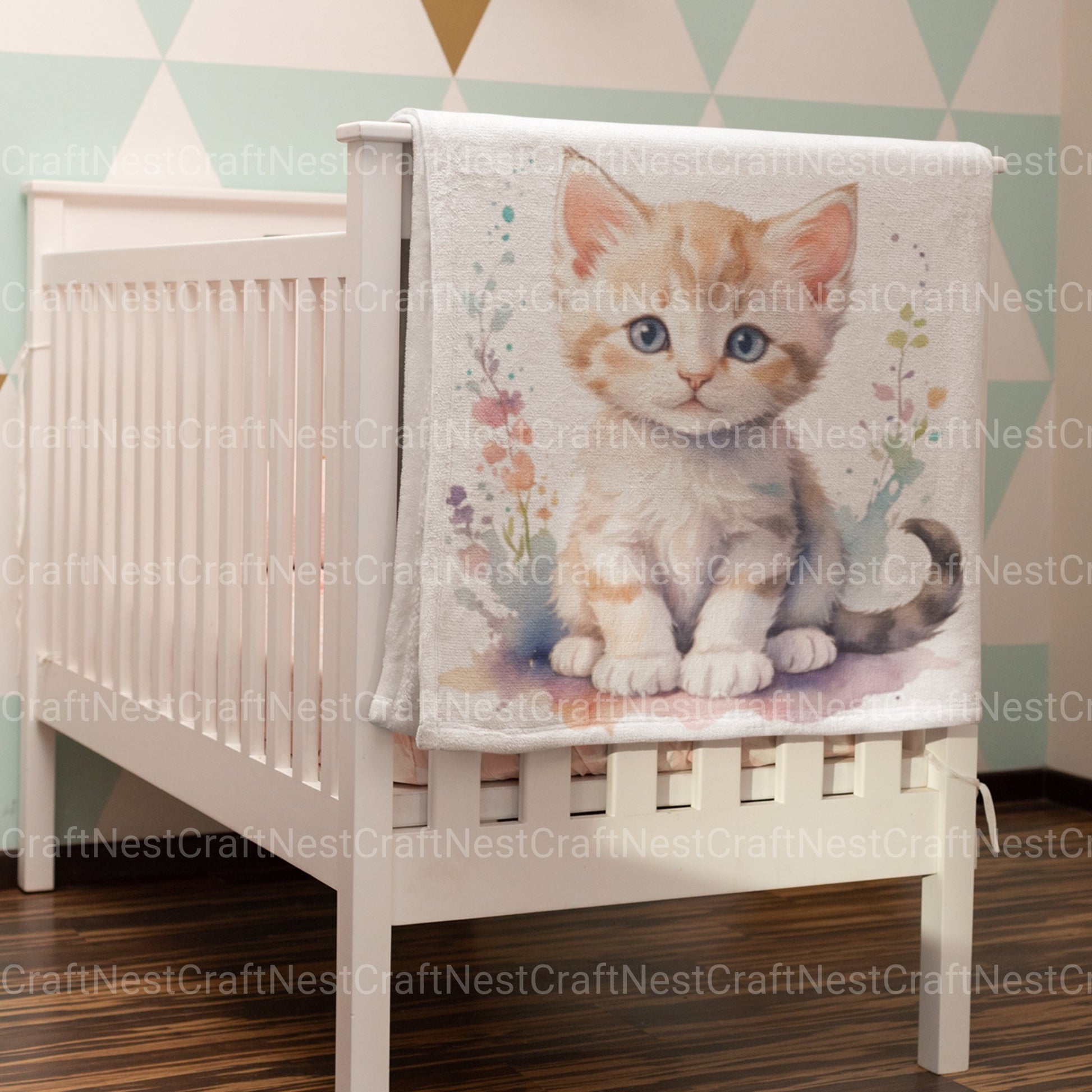 Cute Nursery Animals Clipart Bundle - CraftNest - Digital Crafting and Art