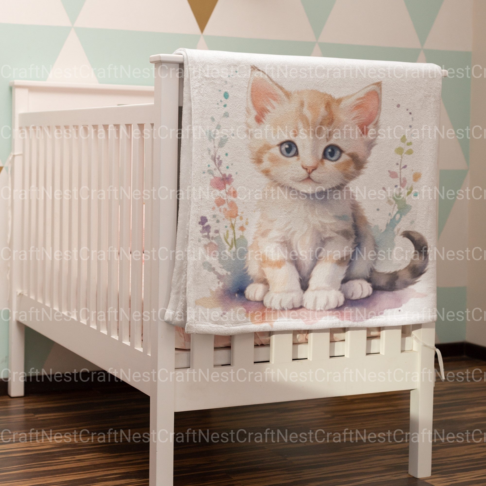 Cute Nursery Animals Clipart Bundle - CraftNest - Digital Crafting and Art