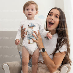 Cute Little Boys Clipart Bundle - CraftNest - Digital Crafting and Art