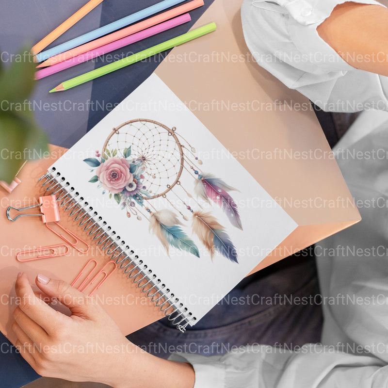 Dreamcatchers Clipart Bundle - CraftNest - Digital Crafting and Art