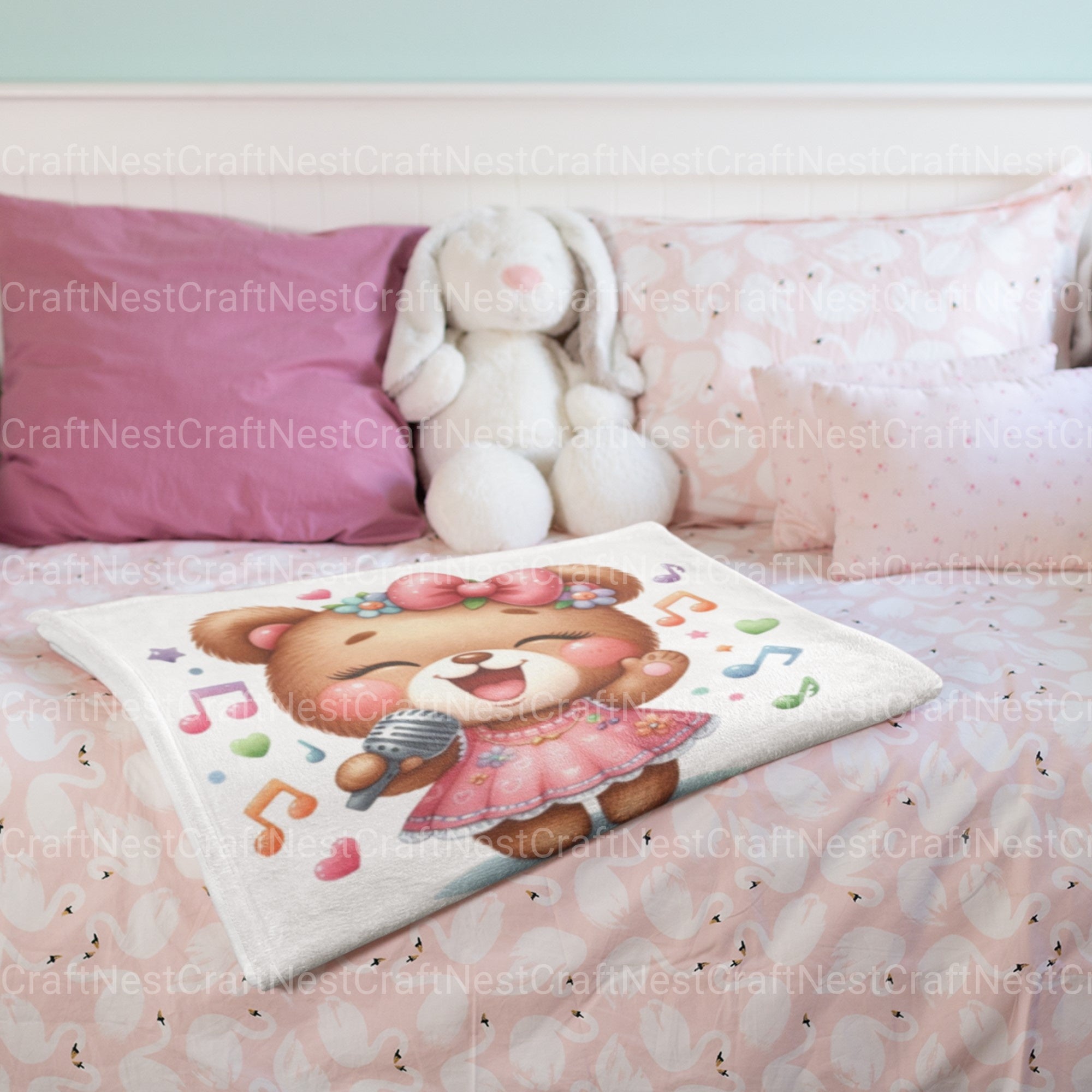 Cute Bears Clipart Bundle - CraftNest - Digital Crafting and Art