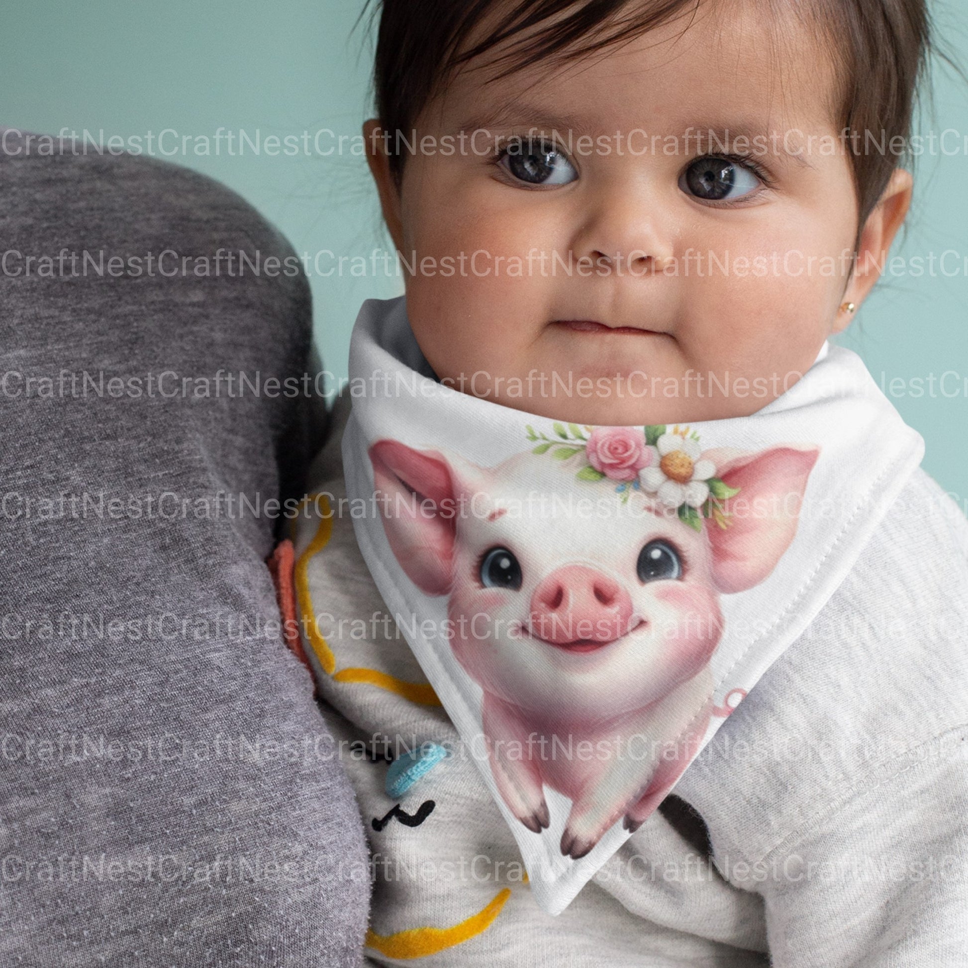 Cute Pigs Clipart Bundle - CraftNest - Digital Crafting and Art