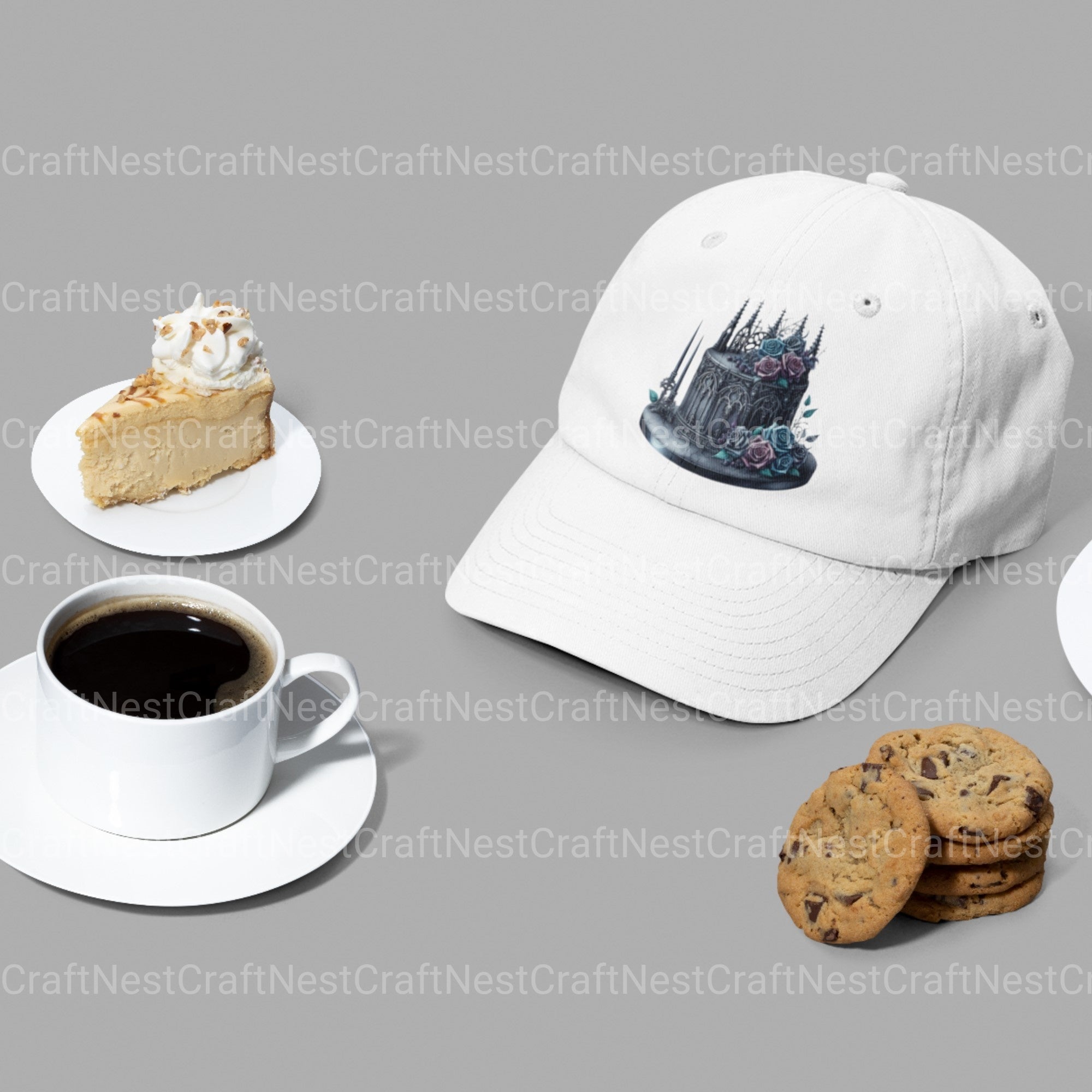 Gothic Cakes Clipart Bundle - CraftNest - Digital Crafting and Art