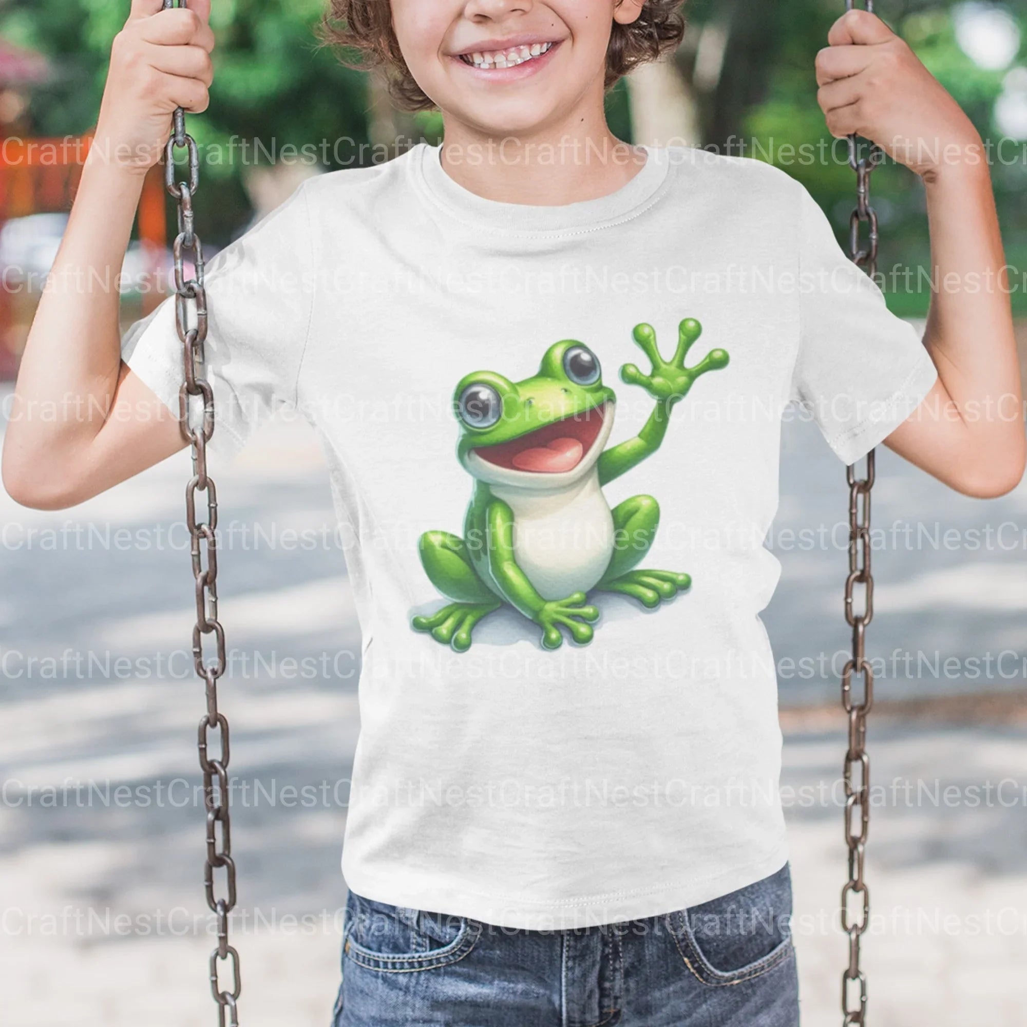 Cute Frog Clipart Bundle - CraftNest - Digital Crafting and Art