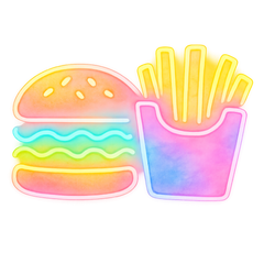 Neon Retro 2 Clipart Bundle 2 - CraftNest - Digital Crafting and Art