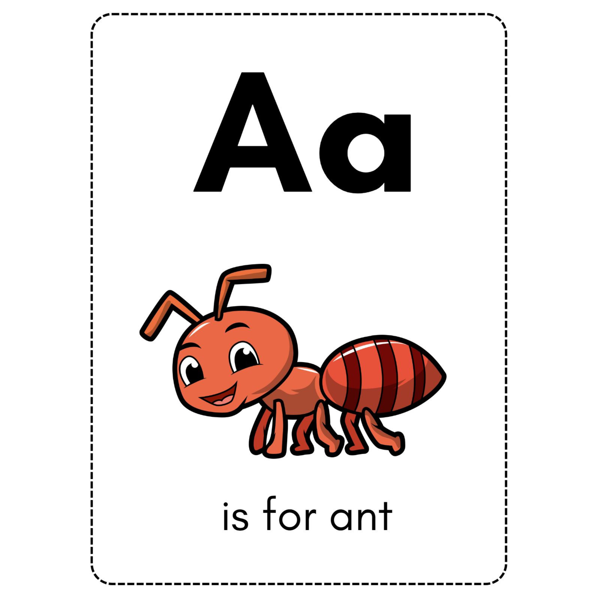 Number Picture Flashcards 1 20