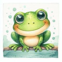 Cute Frog Clipart Bundle - CraftNest - Digital Crafting and Art