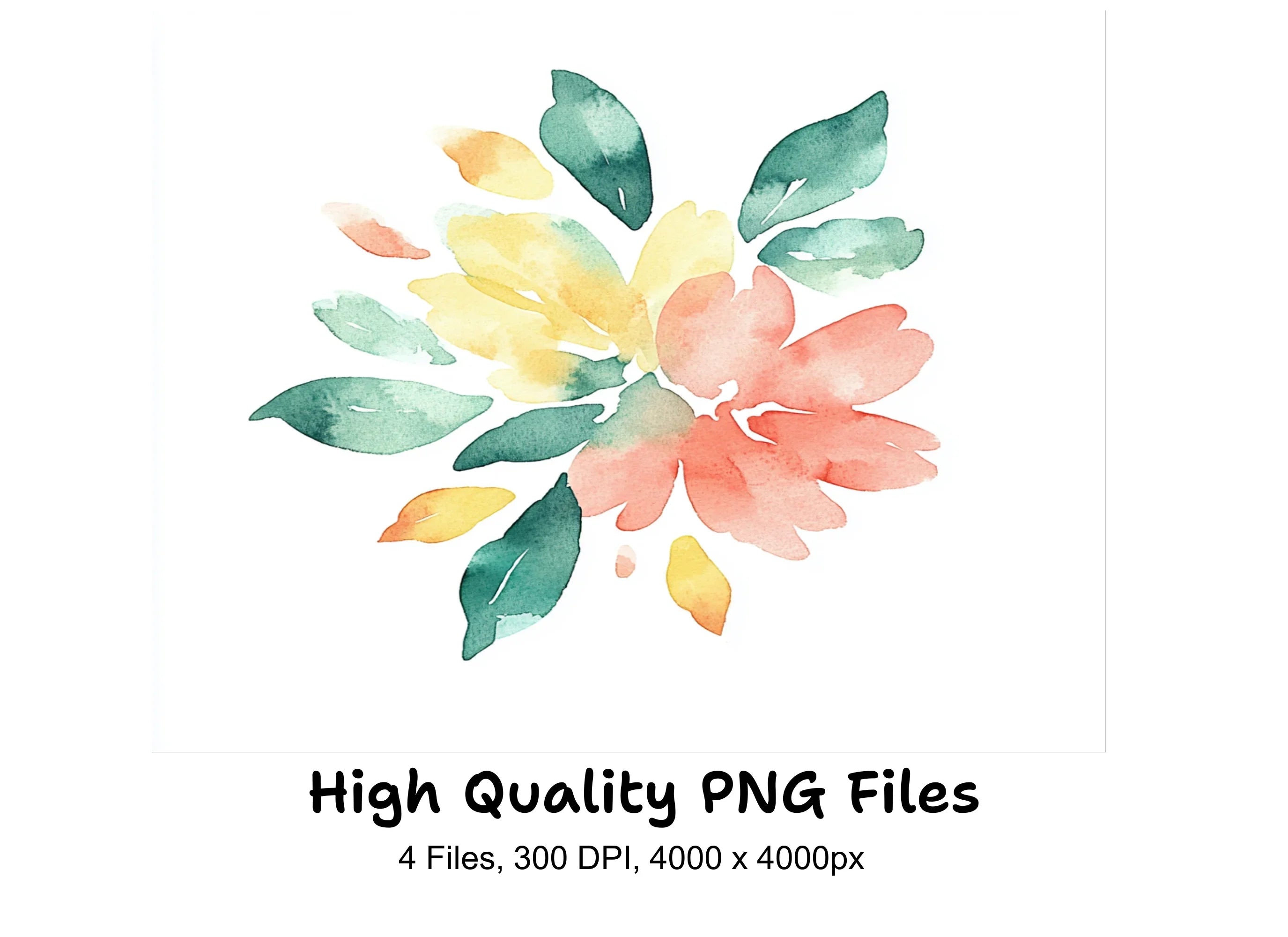 Floral Clipart Bundle