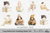 Cozy Reading Clipart Bundle