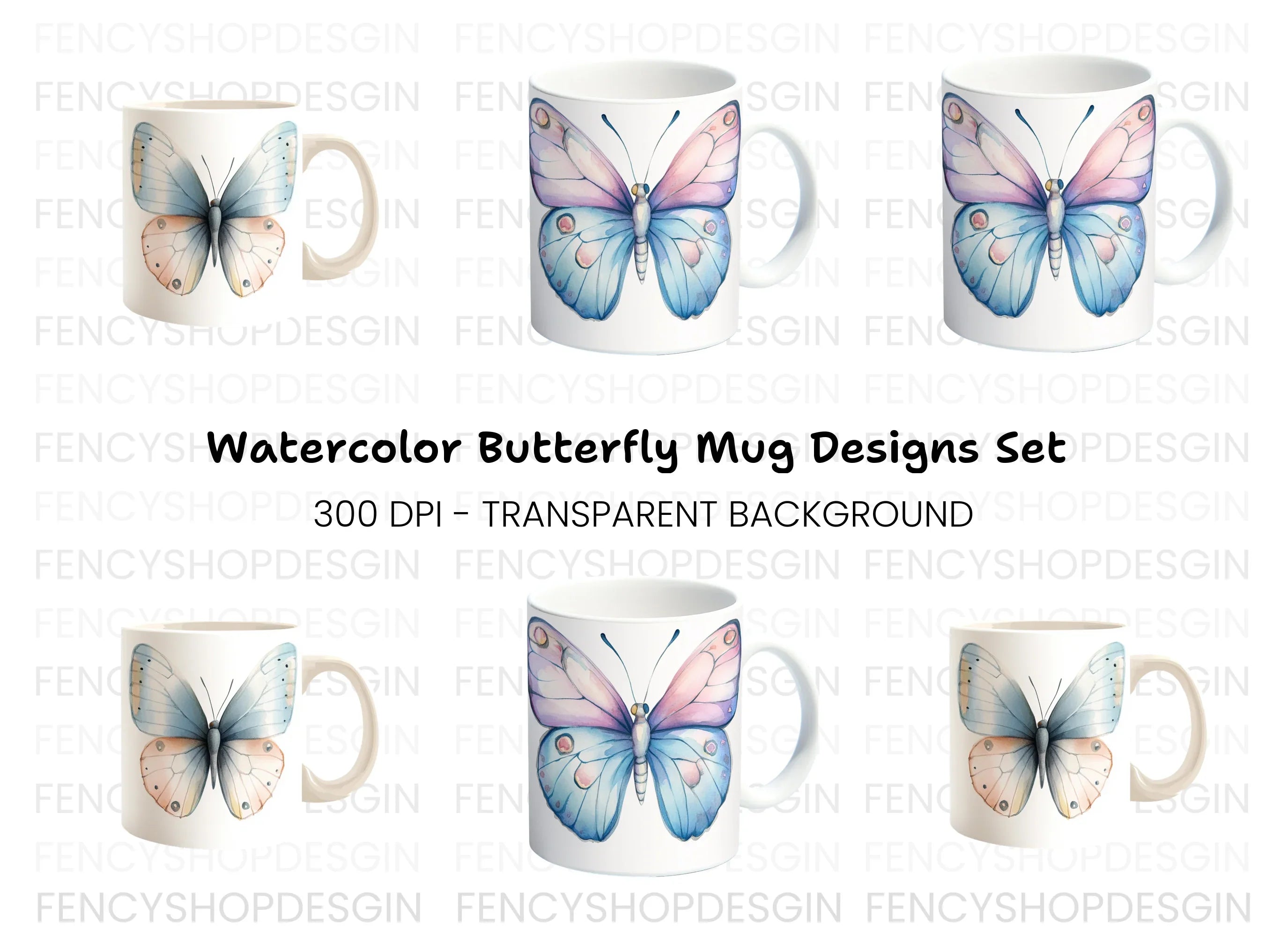 Butterfly Clipart Bundle