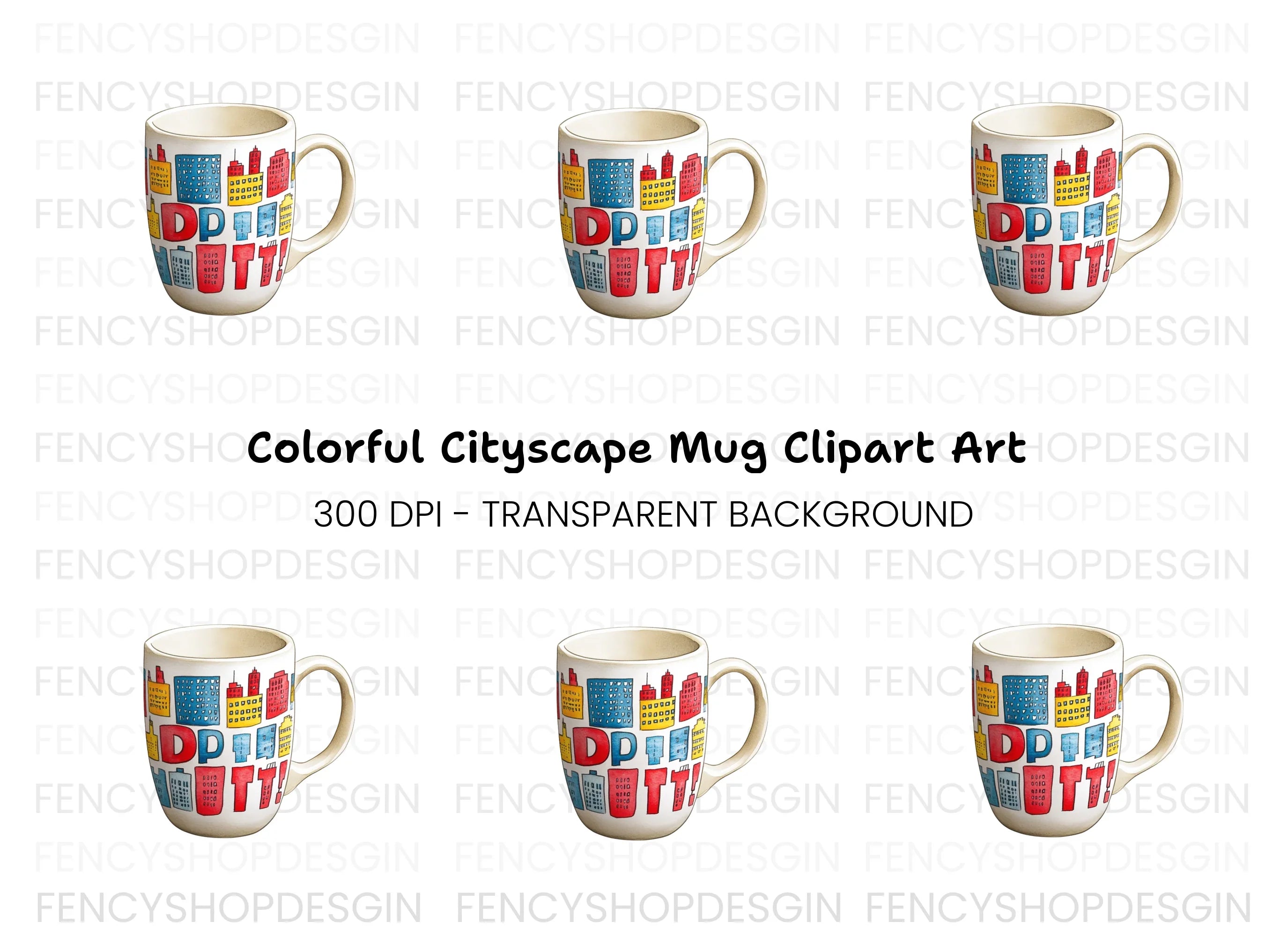 Cityscape Clipart Bundle
