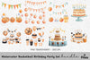 Basketball Birthday Party Clipart Bundle