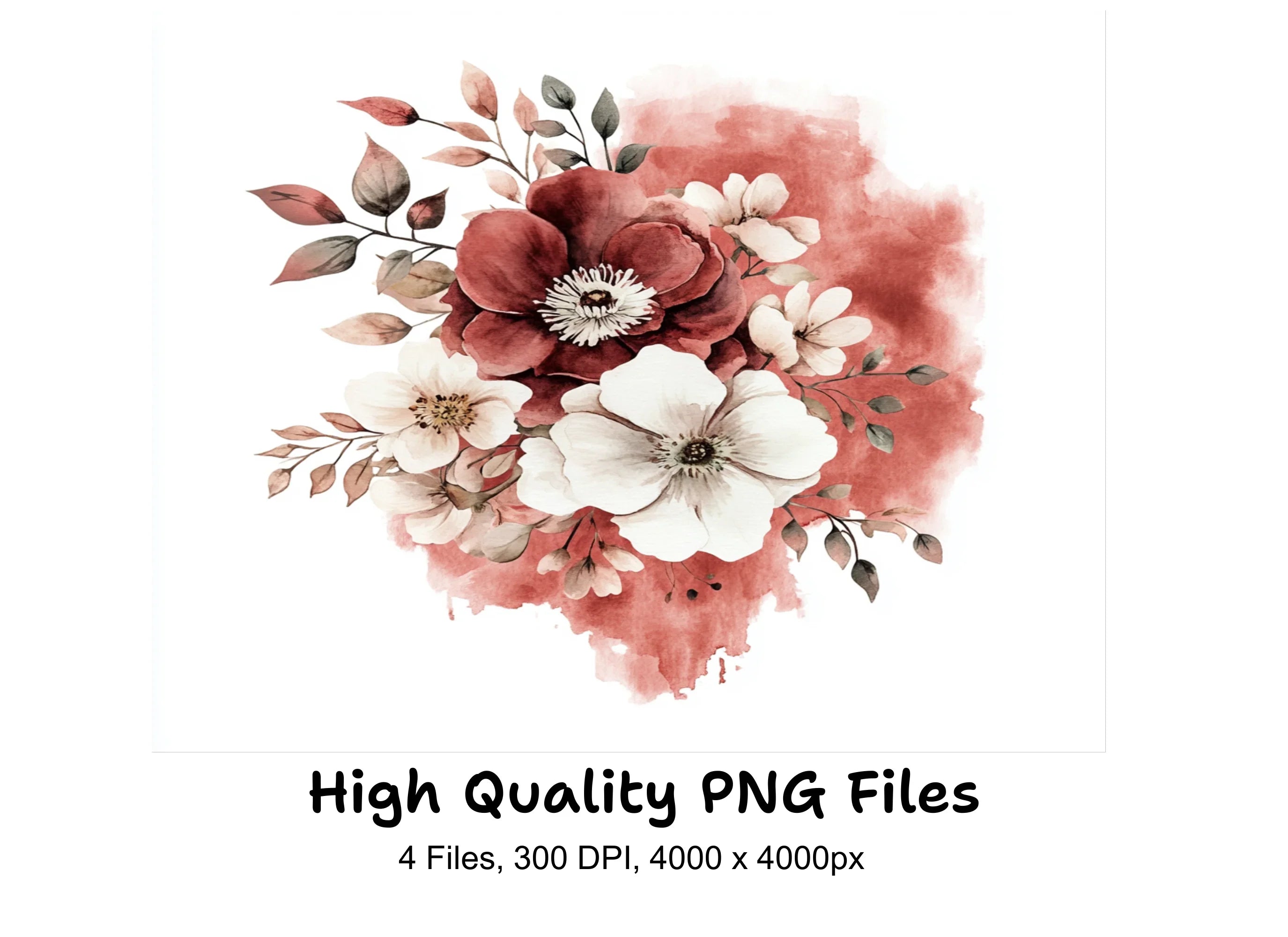 Floral Clipart Bundle