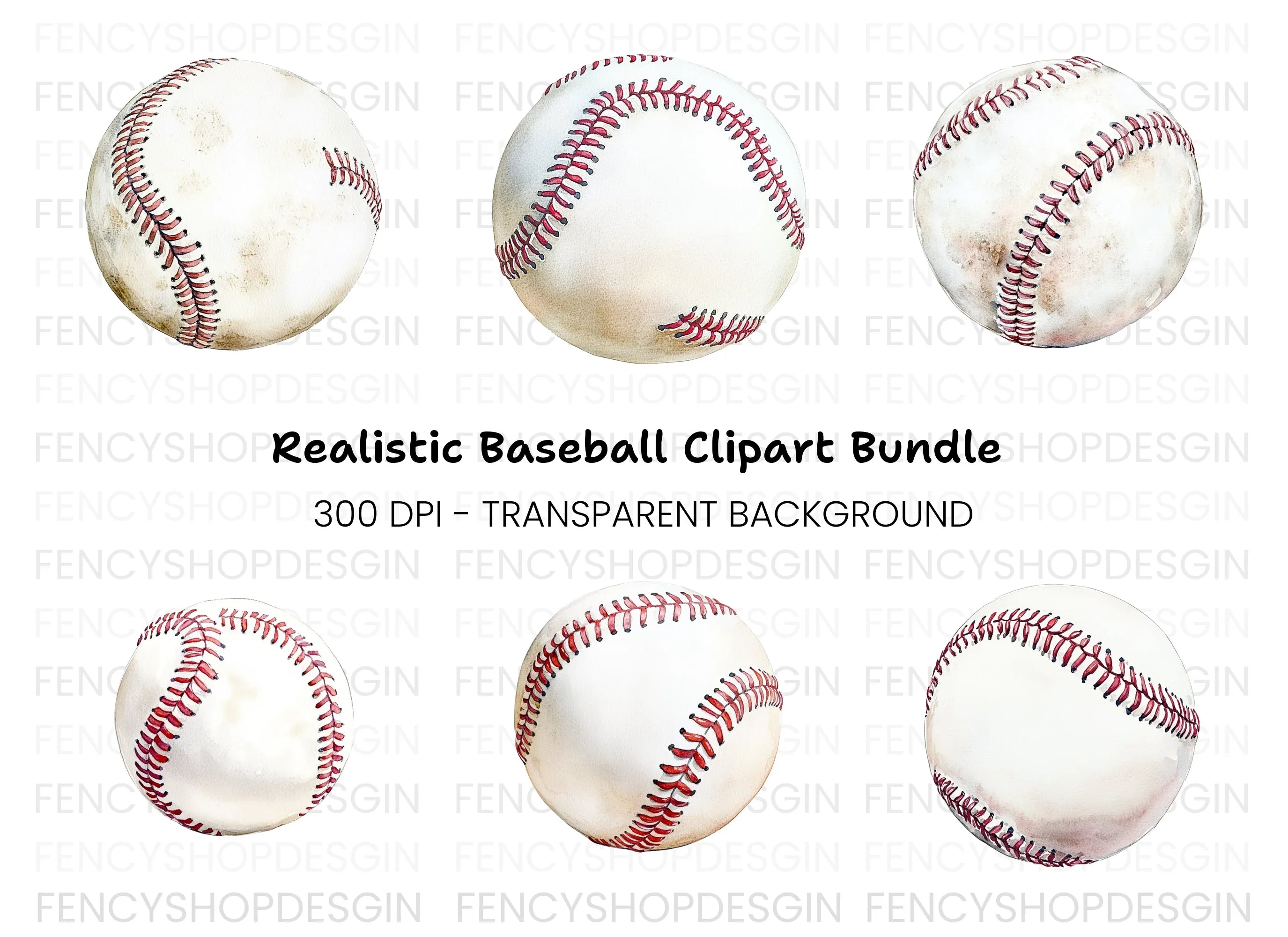Baseball Clipart Bundle