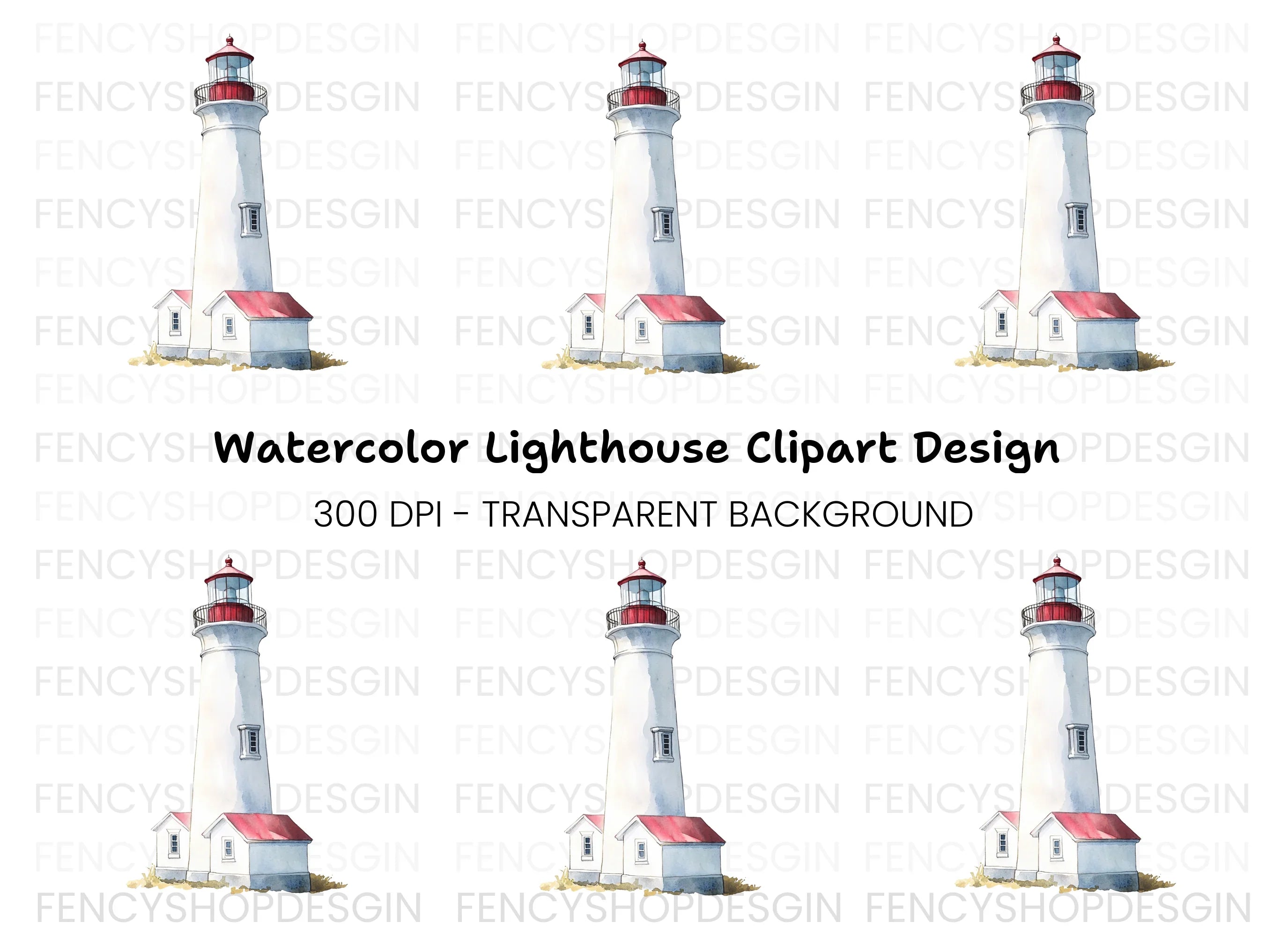 Lighthouse Clipart Bundle